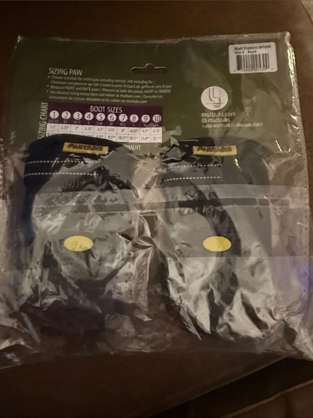 Year-Round Dog Boots in Black - Durable Paw Protection made by Muttluks